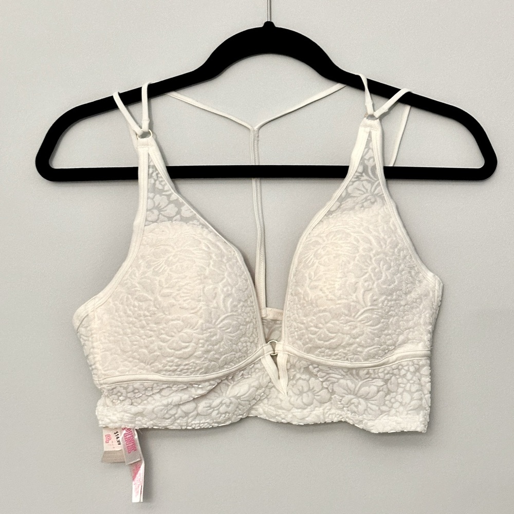 NWT Victoria’s Secret Pink Lightly Lined Bralette